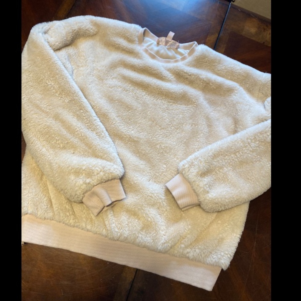 Philosophy Cream Fleece Women's Sweater